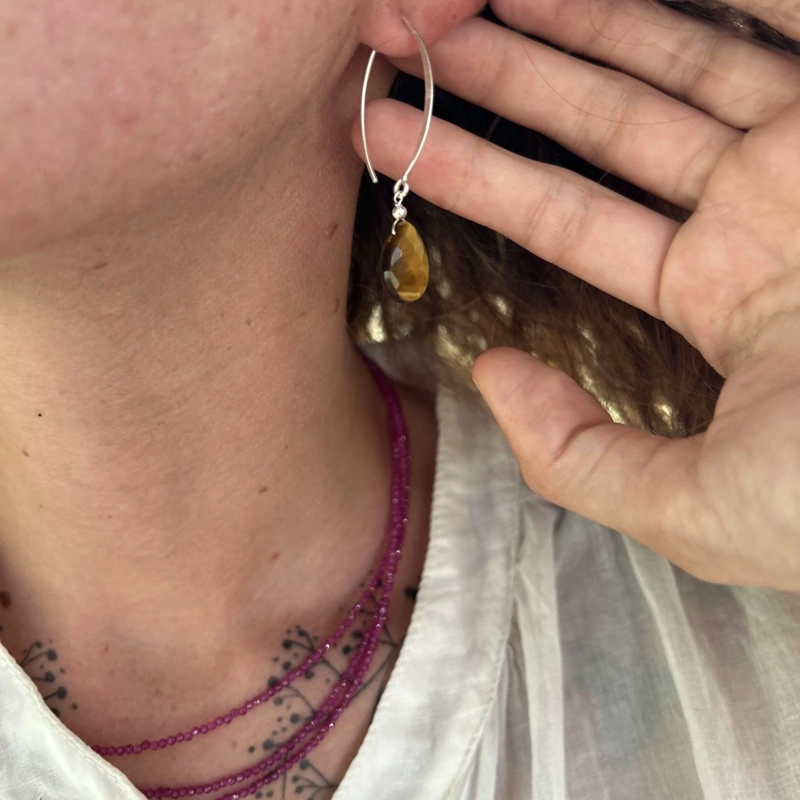 collana Elisa - Rubellite 